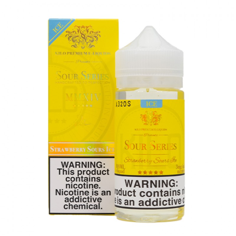 Strawberry ICE by Kilo Sour E-Liquid