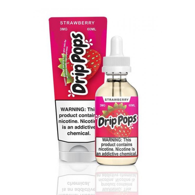 Strawberry by Drip Pops E-Liquid