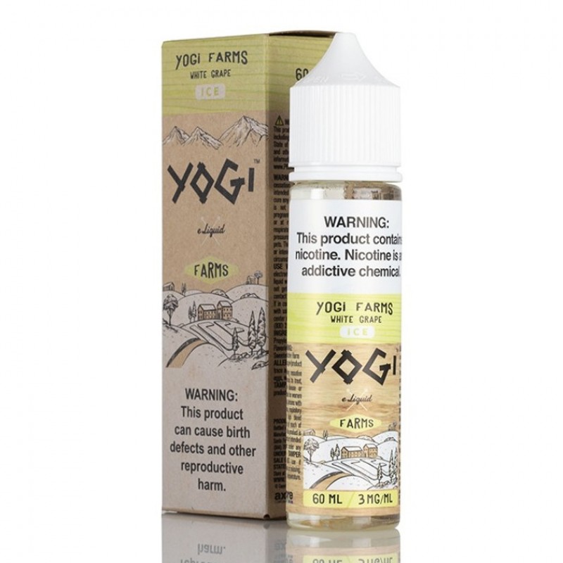 White Grape Ice By Yogi Farms E-Liquid