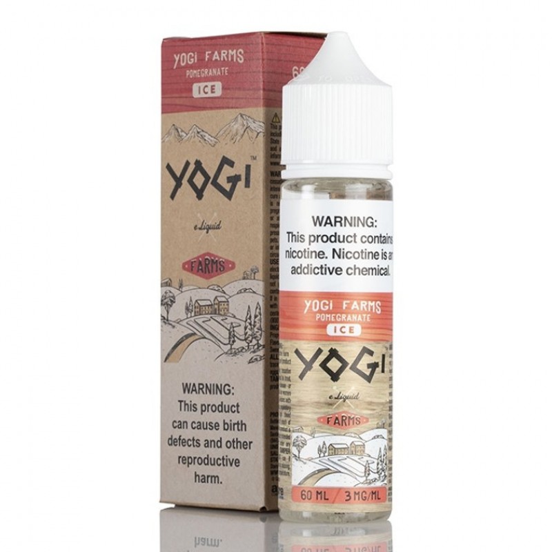 Pomegranate Ice By Yogi Farms E-Liquid