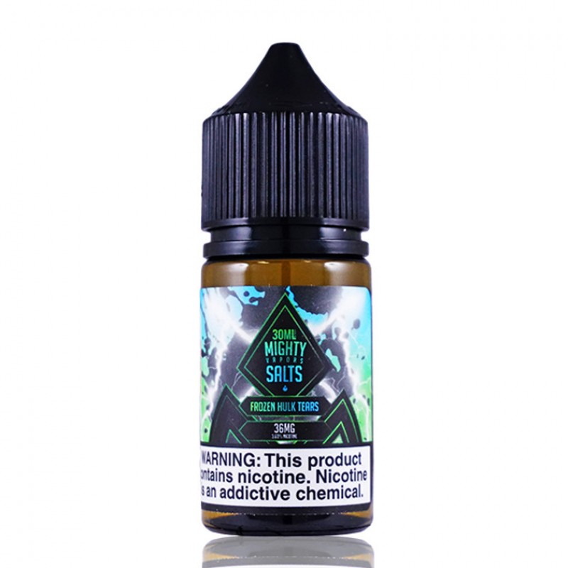 Frozen Hulk Tears By Mighty Vapors Salts E-Liquid