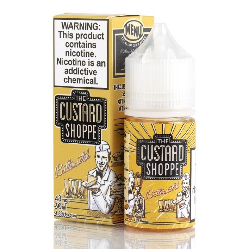 Butterscotch By Custard Shoppe Salts E-Liquid