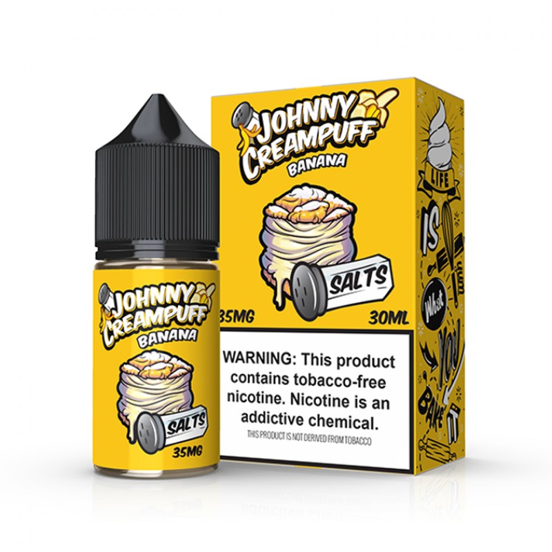 Banana by Tinted Brew ��� Johnny Creampuff TFN Salts Series 30mL