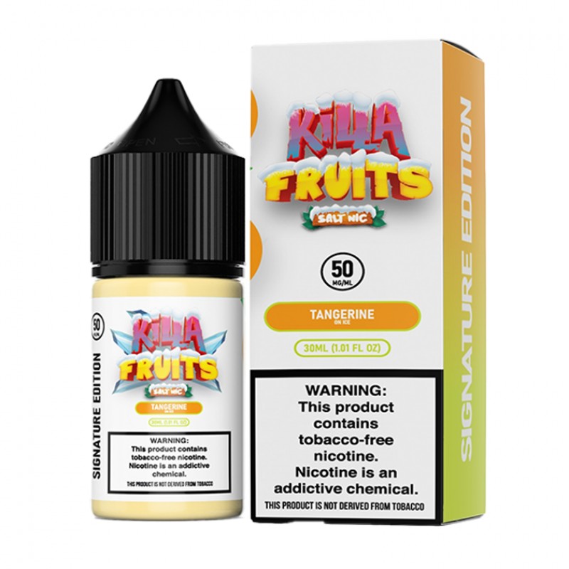 Tangerine Ice by Killa Fruits Signature TFN Salts Series 30mL