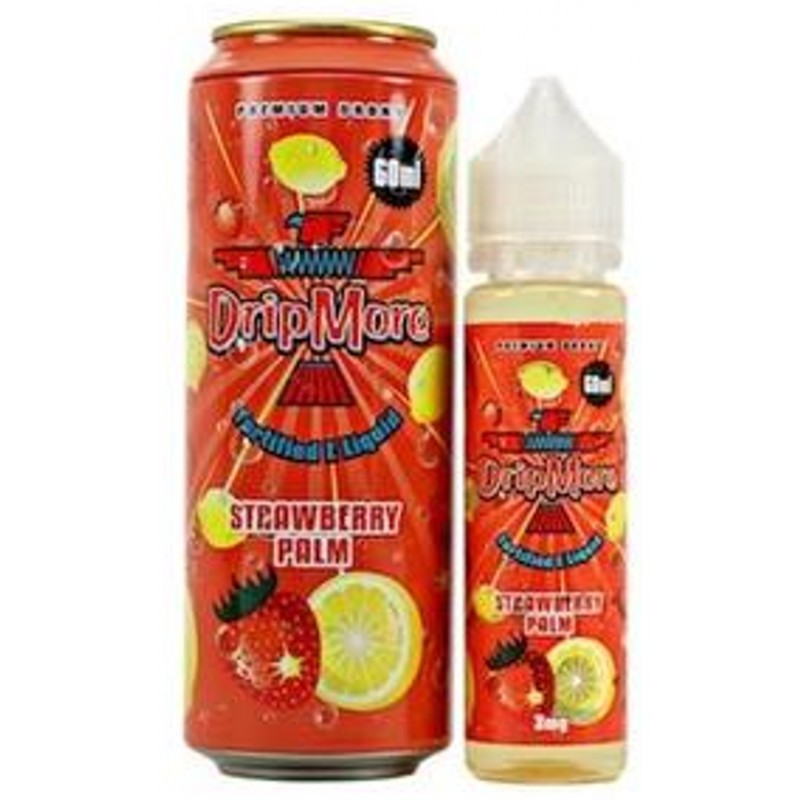 Strawberry Palm by DripMore Iced Tea E-Liquid