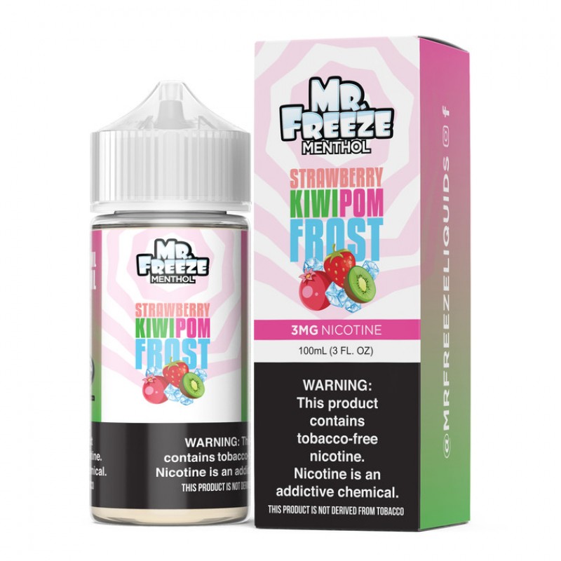 Mr. Freeze Tobacco-Free Nicotine Salt Series | 30mL - Strawberry Kiwi Pomegranate Frost