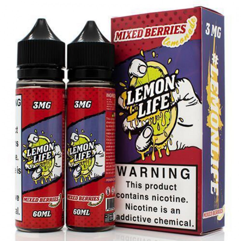 Mixed Berries Lemonade by Lemon Life E-Liquid