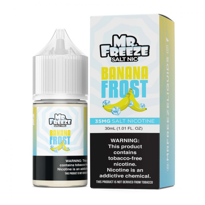 Mr. Freeze Tobacco-Free Nicotine Salt Series | 30mL - Banana Frost