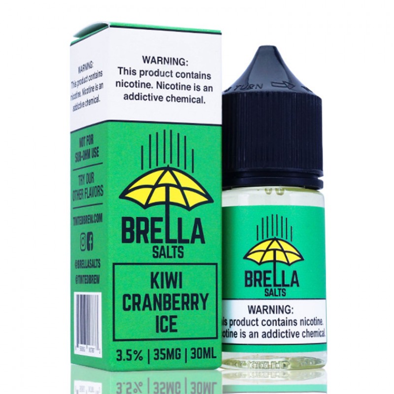 Kiwi Cranberry Ice By Brella Salts E-Liquid