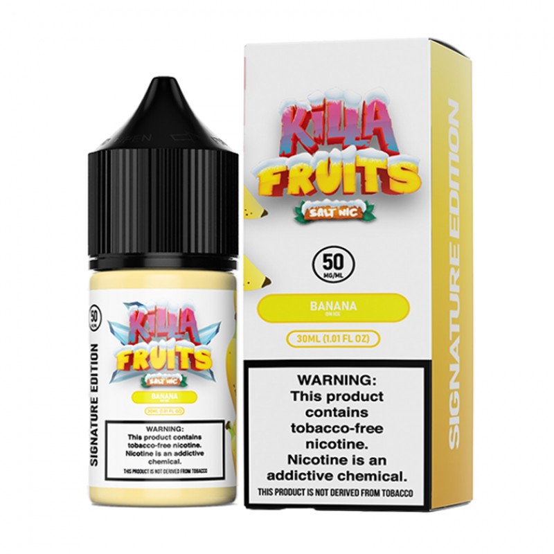 Banana Ice by Killa Fruits Signature TFN Salts Series 30mL