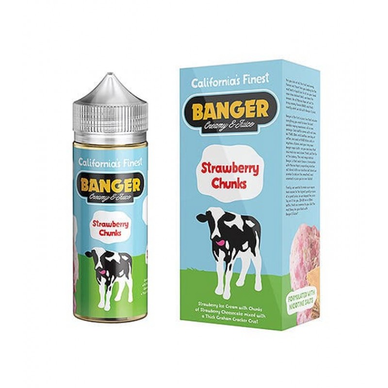 Strawberry Chunks By Banger E-Liquid