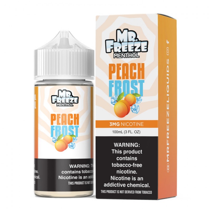 Mr. Freeze Tobacco-Free Nicotine Series | 100mL - Peach Frost