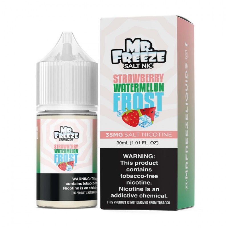 Mr. Freeze Tobacco-Free Nicotine Salt Series | 30mL - Strawberry Watermelon Frost