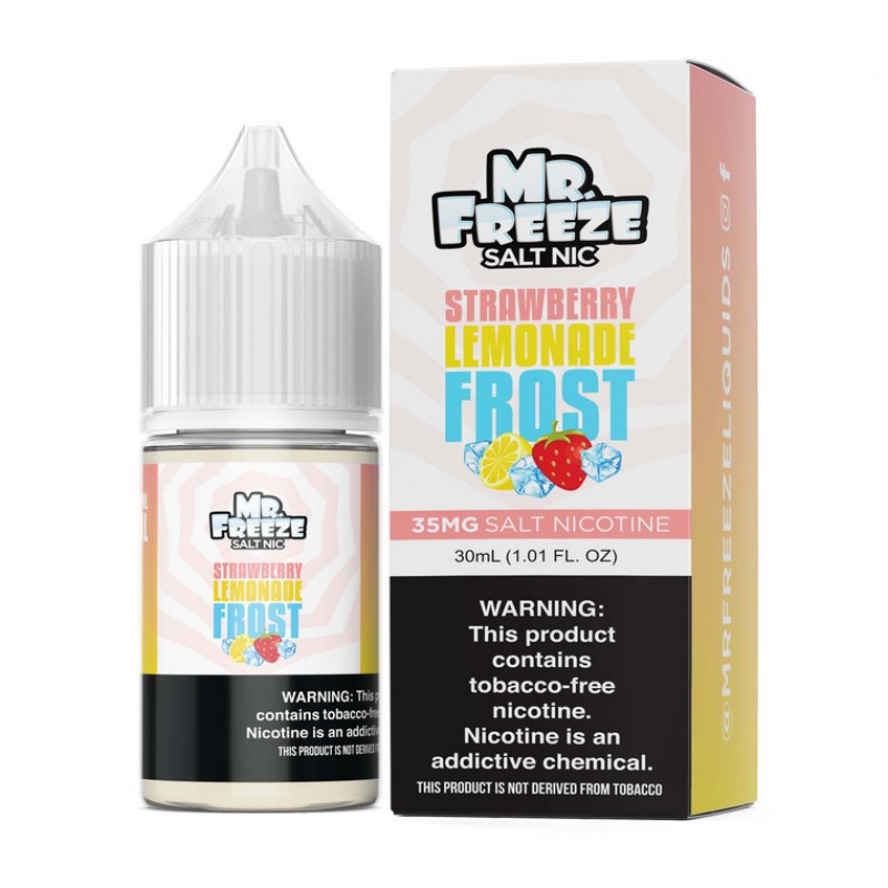 Mr. Freeze Tobacco-Free Nicotine Salt Series | 30mL - Strawberry Lemonade Frost