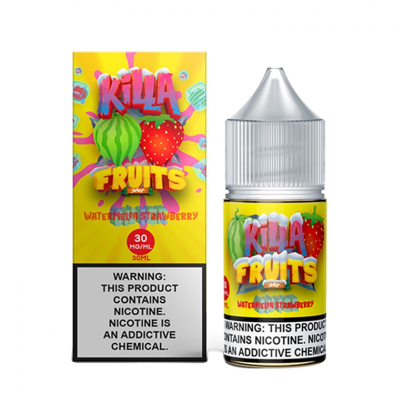 Watermelon Strawberry Ice by Killa Fruits Salts Series 30mL