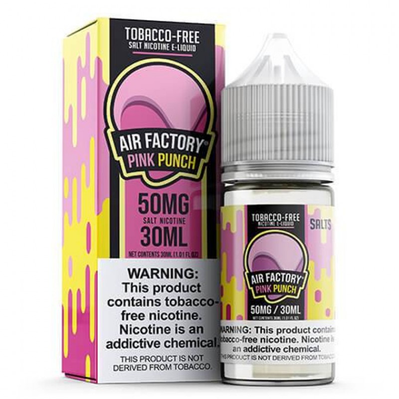 Pink Punch by Air Factory Salt Tobacco-Free Nicotine Nicotine E-Liquid