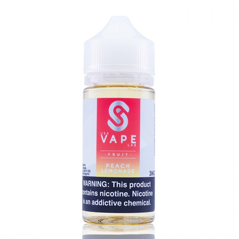 Peach Lemonade By USA Vape Lab E-Liquid