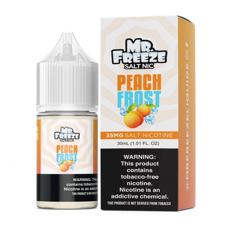 Mr. Freeze Tobacco-Free Nicotine Salt Series | 30mL - Peach Frost