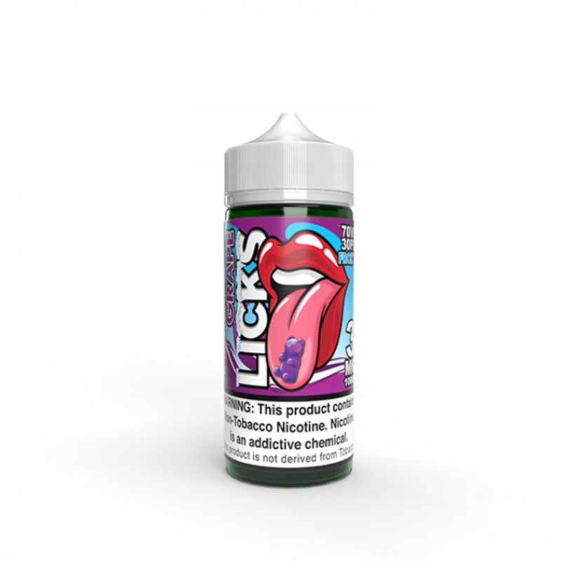 Yummi Grape Frozty by Juice Roll Upz Licks Synthetic Series 100mL