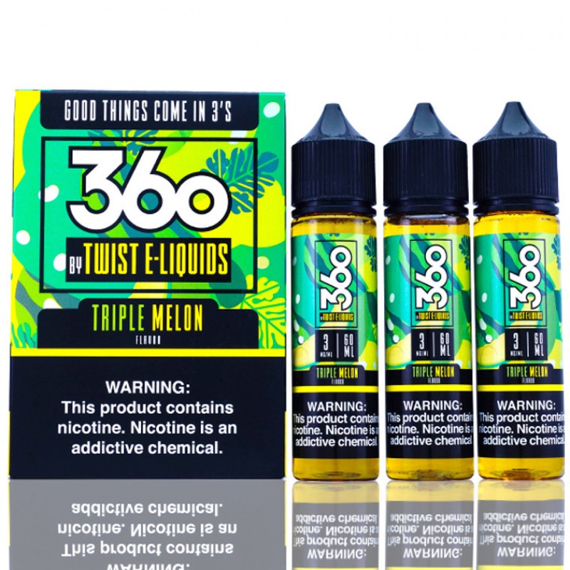 Triple Melon by 360 Twist E-liquid