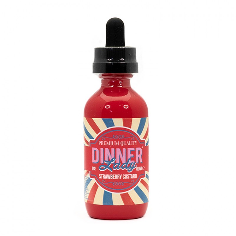 Strawberry Custard By Dinner Lady E-Liquid