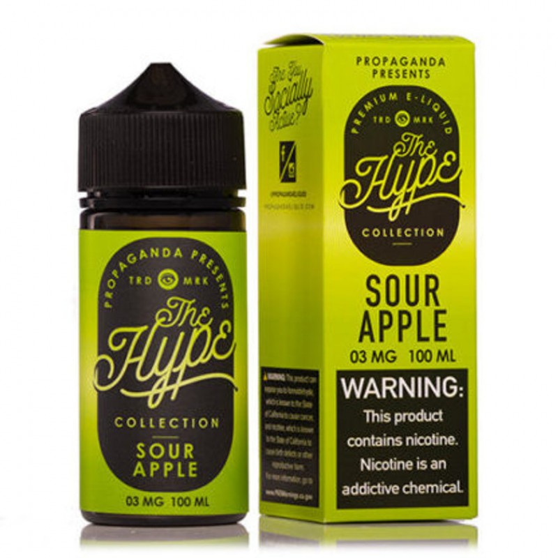 Sour Apple by Propaganda The Hype Collection TFN Series E-Liquid