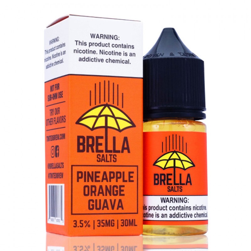 Pineapple Orange Guava By Brella Salts E-Liquid