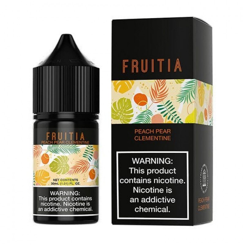 Peach Pear Clementine by Fruitia Salts 30ml