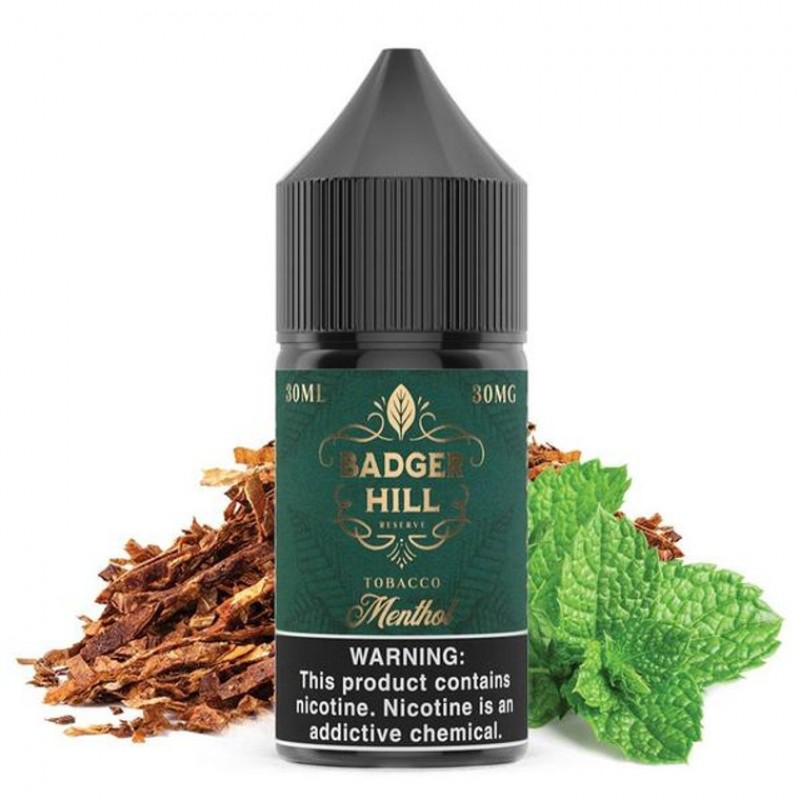 Menthol by Badger Hill Reserve Salt E-Liquid