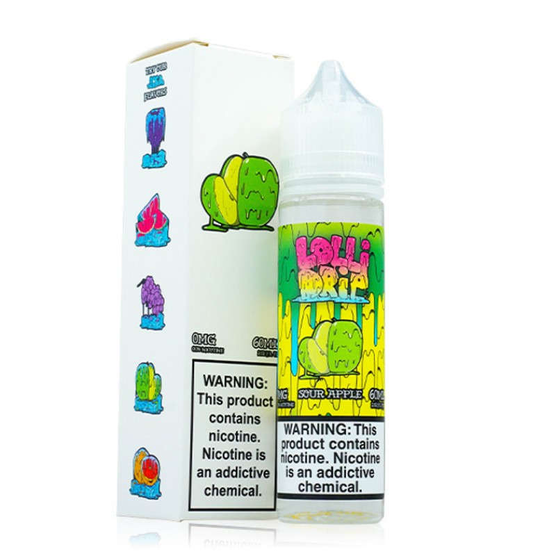 Sour Apple by Lollidrip E-Liquid