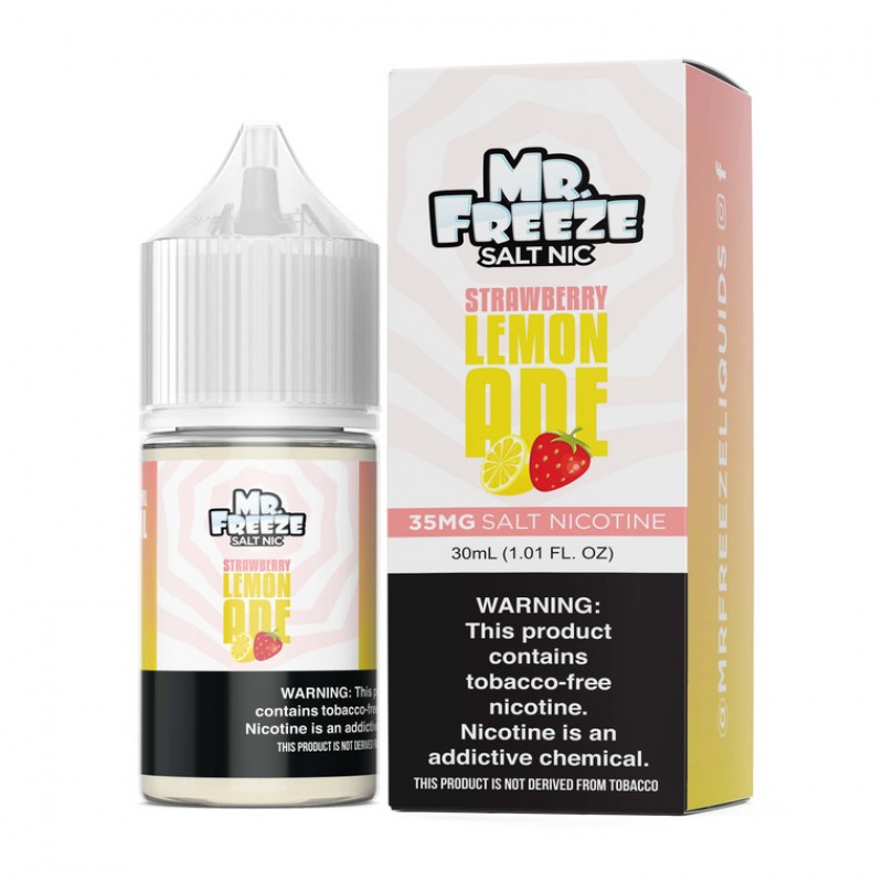 Mr. Freeze Tobacco-Free Nicotine Salt Series | 30mL - Strawberry Lemonade