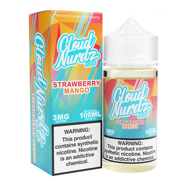 Strawberry Mango Iced by Cloud Nurdz TFN Series E-Liquid