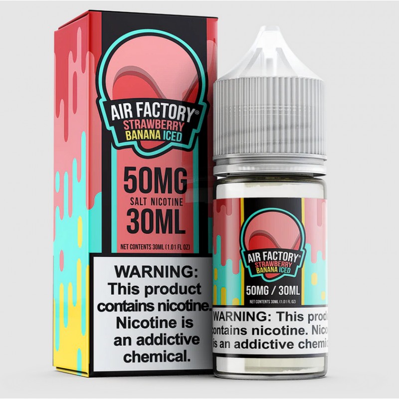 Strawberry Banana Iced by Air Factory Salt TF-Nic Series 30mL