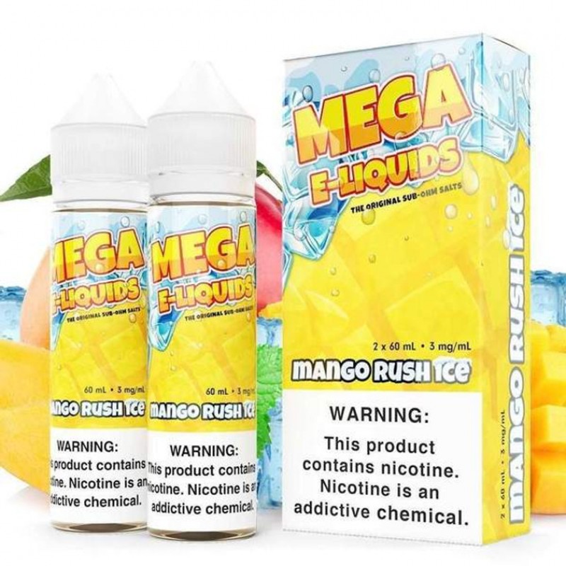 Mango Rush Ice by Mega E-Liquid