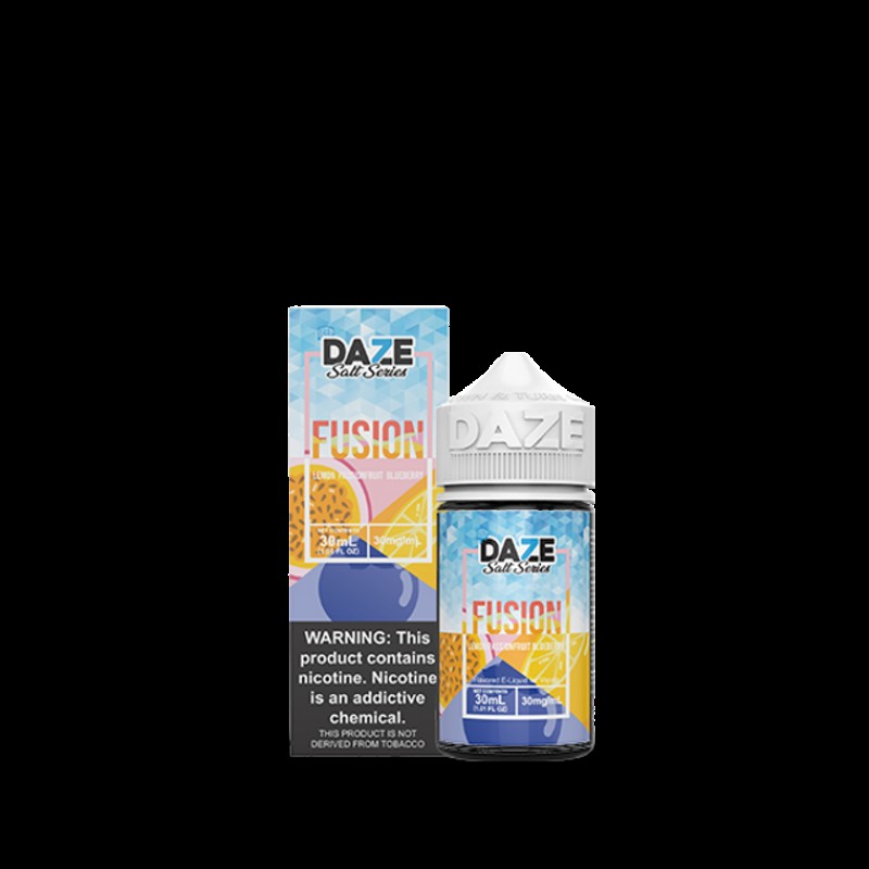 Lemon Passionfruit Blueberry Iced by 7Daze Fusion Salt 30mL