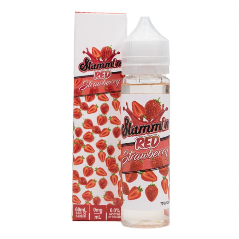 Red Strawberry by Slammin E-Liquid