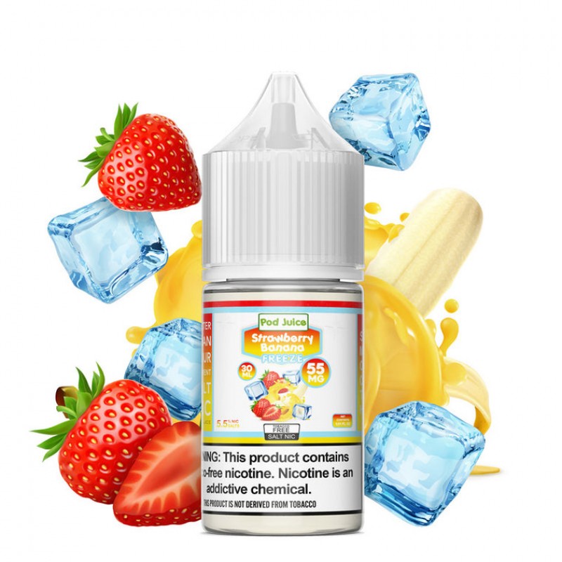 Strawberry Banana Freeze by Pod Juice Salt