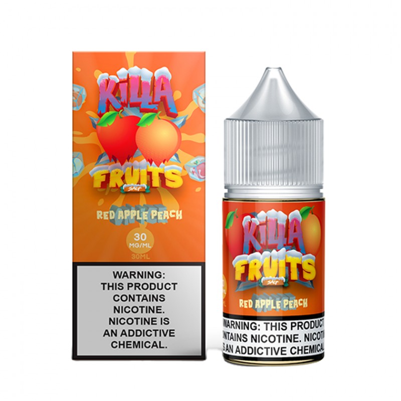 Red Apple Peach Ice by Killa Fruits Salts Series 30mL