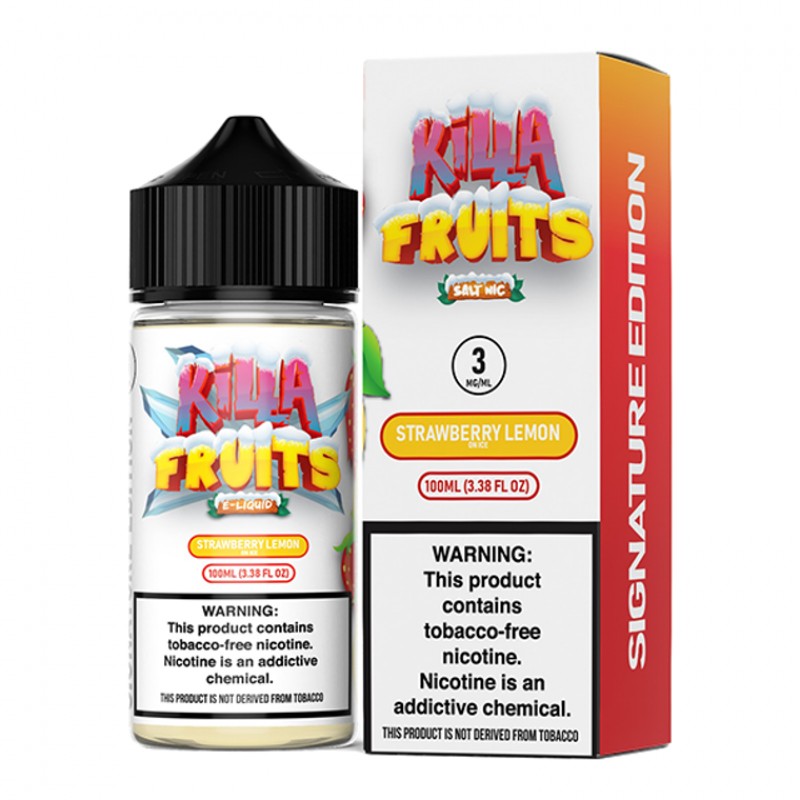 Strawberry Lemon on Ice by Killa Fruits Signature TFN Series 100mL