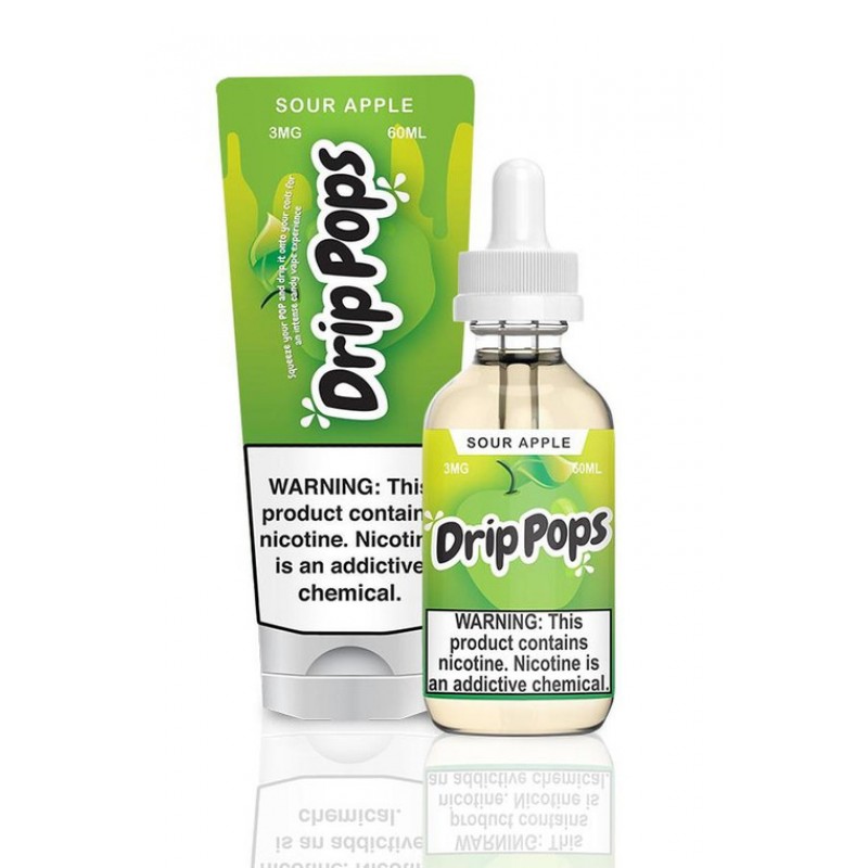 Sour Apple by Drip Pops E-Liquid