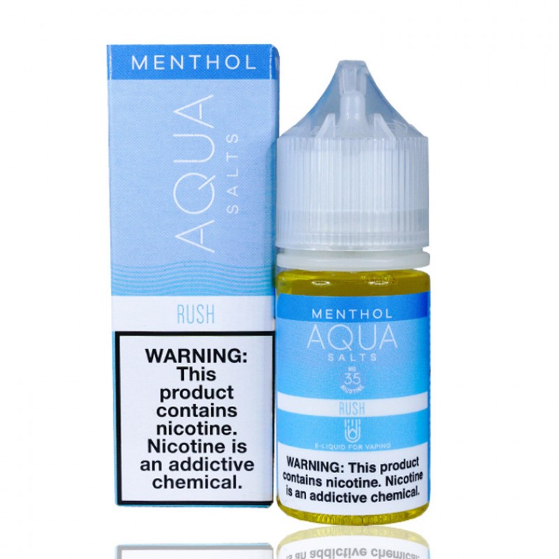 Rush By Aqua Menthol Salt E-Liquid