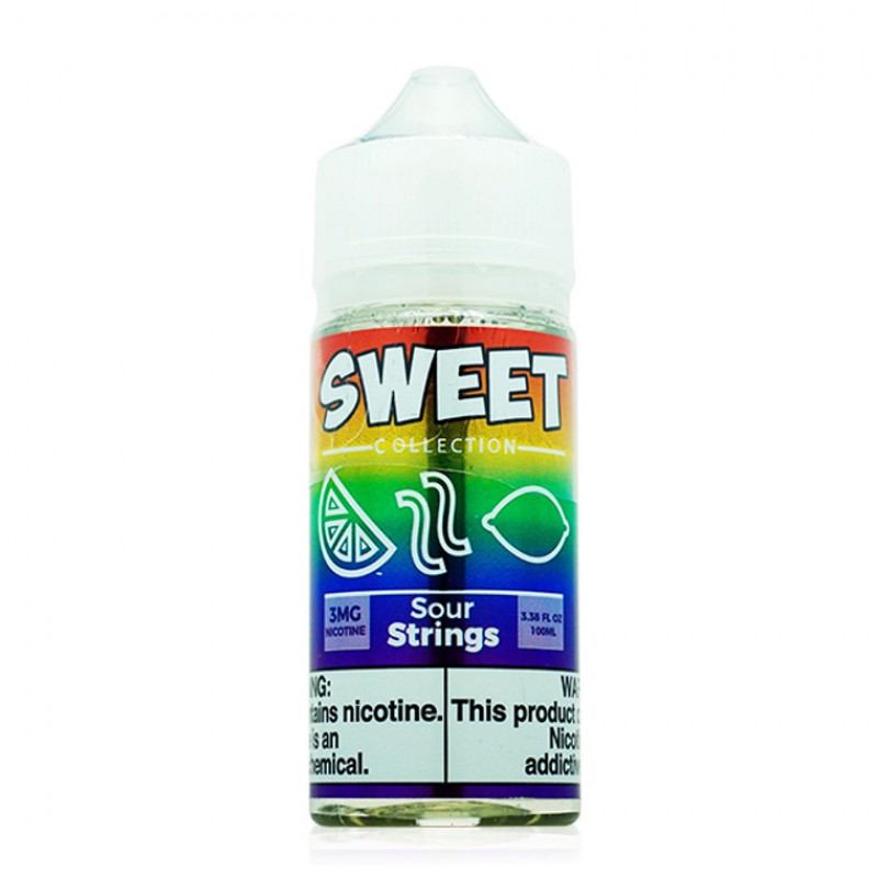 Sour Strings By Vape 100 Sweet E-Liquid