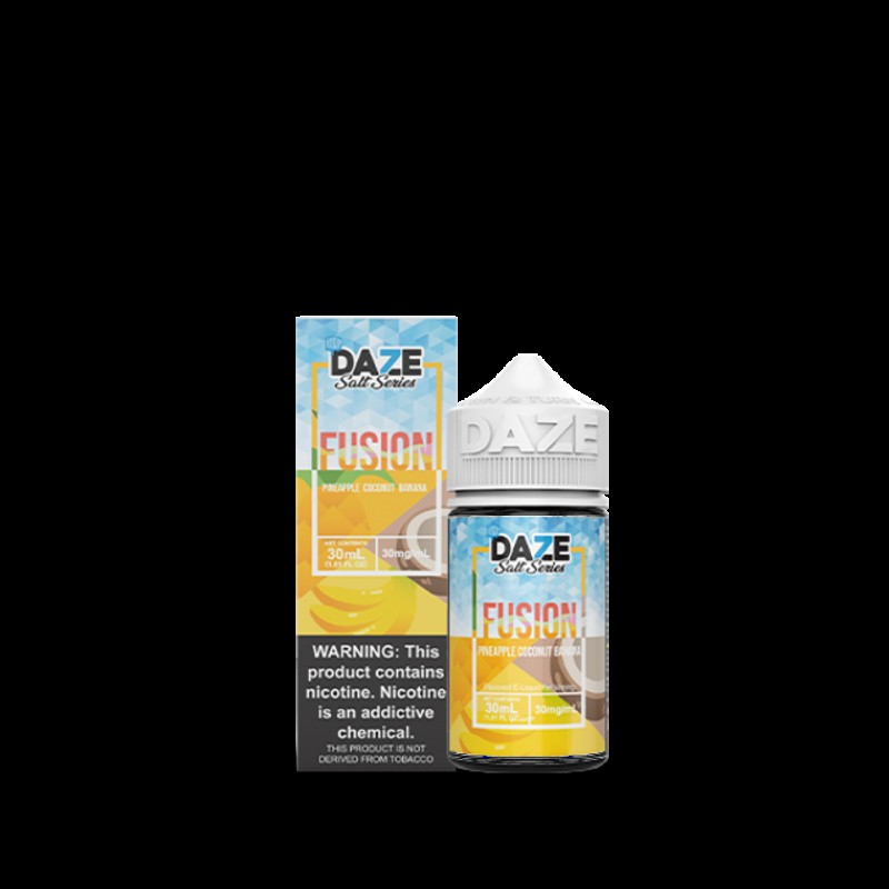 Pineapple Coconut Banana Iced by 7Daze Fusion Salt 30mL