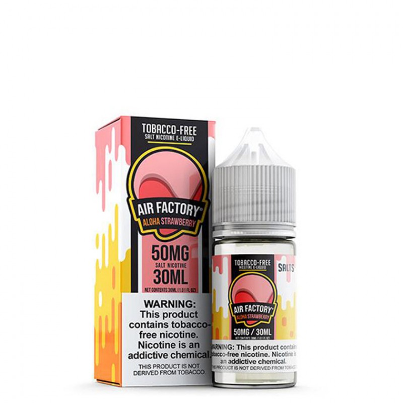 Aloha Strawberry by Air Factory Salt Tobacco-Free Nicotine Nicotine E-Liquid