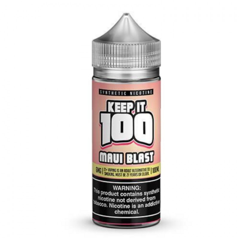 Maui by Keep It 100 Tobacco-Free Nicotine Series E-Liquid