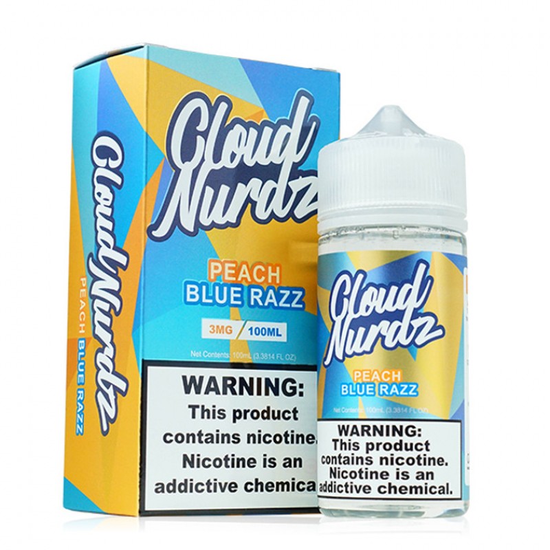 Peach Blue Razz by Cloud Nurdz TFN E-Liquid