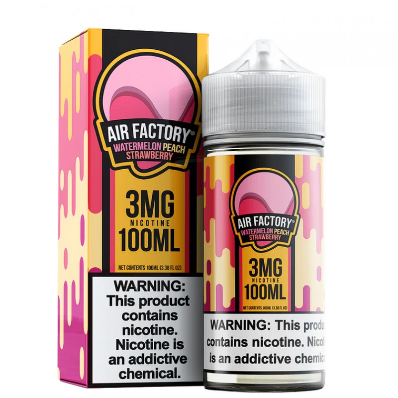 Watermelon Peach Strawberry by Air Factory TF-Nic Series100mL