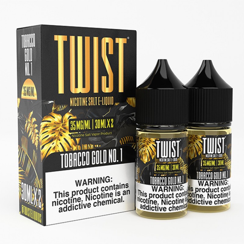 Tobacco Gold No.1 by Twist Salts Series 60mL