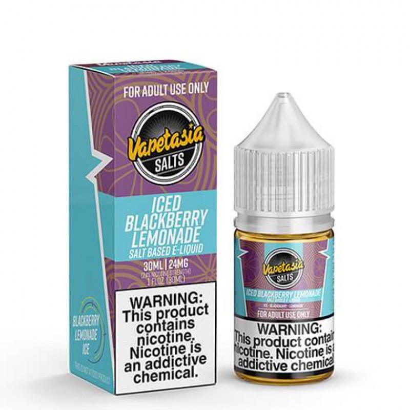 Iced Blackberry Lemonade by Vapetasia Salts E-Liquid