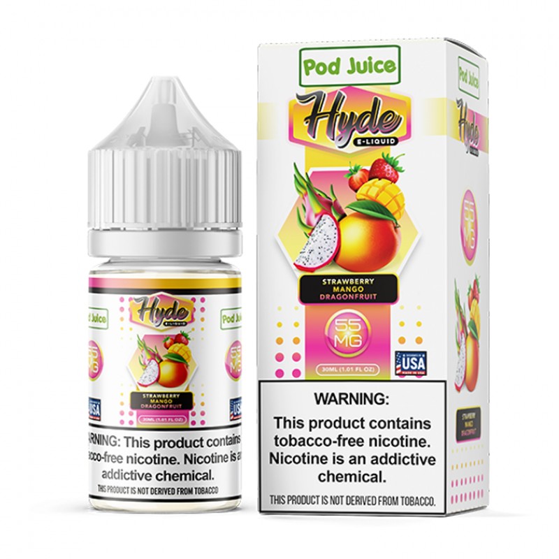 Strawberry Mango Dragonfruit by Pod Juice - Hyde TFN Salt 30mL